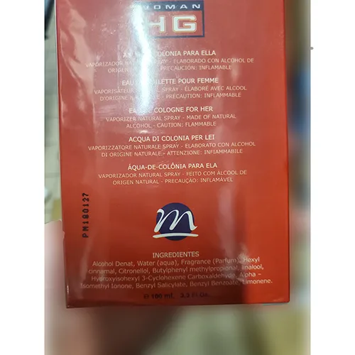 Eau de toilette «Woman HG de naturmais» (Fragancias Mais)