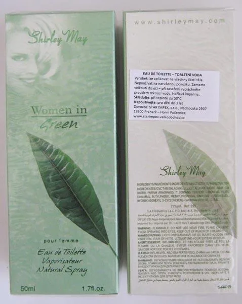 Eau de Toilette «Women in Green» (Shirley May)