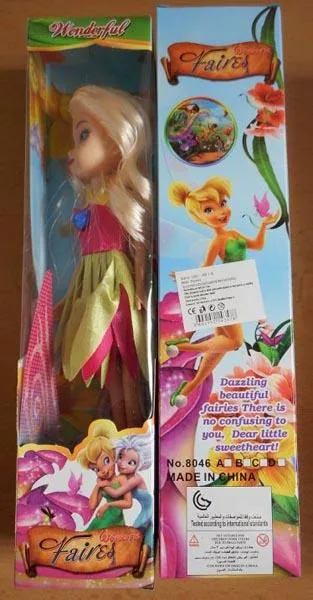 Bambola di plastica «Wonderful Faires» (Unknown)
