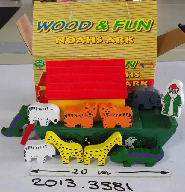 Set di legno giocattolo «Wood and Fun - Noahs Ark» (Imagin)