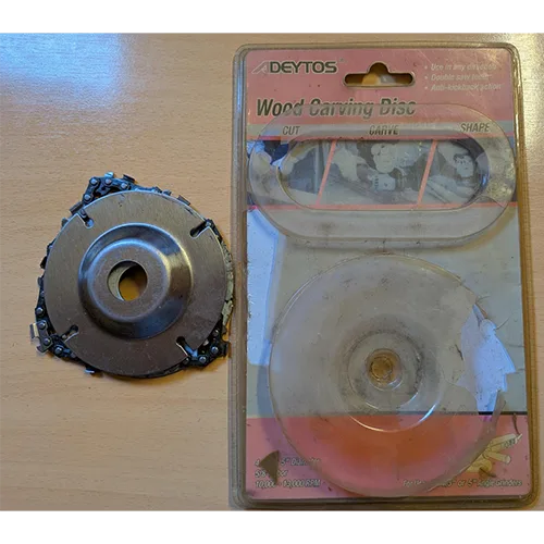 Lama circolare per smerigliatrice angolare «Wood Carving Disc» (Adeytos)
