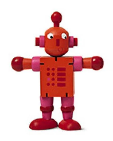 Robot giocattolo in legno «Wood Robot» — foto 3 dell'alert A12/0736/15