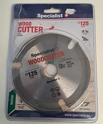 Lama circolare per smerigliatrici ad angolo «Woodcutter» — foto 1 dell'alert A12/02599/23