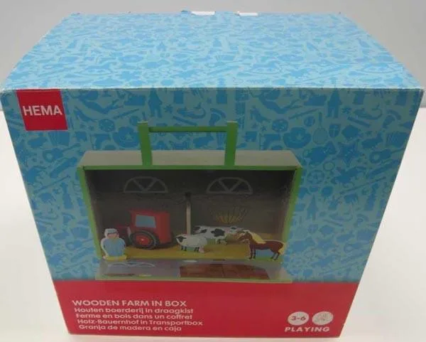 Giocattolo di legno «Wooden Farm in Box» — foto 2 dell'alert A12/0418/17