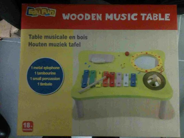 Strumento musicale giocattolo «Wooden Music Table» — foto 2 dell'alert A12/0379/14