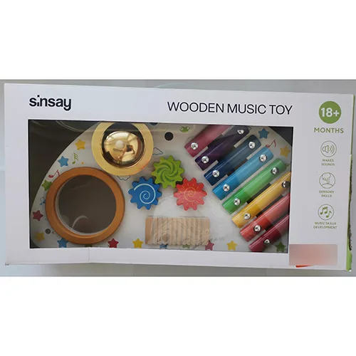 Giocattolo musicale «Wooden music toy» (Sinsay)