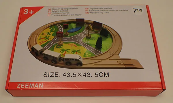 Giocattolo di legno «Wooden toy train» (Zeeman)