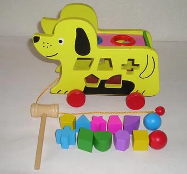 Giocattolo pull-along «Wooden toys» (Unknown)
