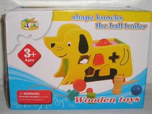 Giocattolo pull-along «Wooden toys» — foto 2 dell'alert A12/1306/17