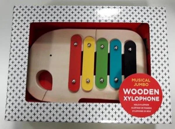 Xilofono giocattolo «Wooden Xylophone» (Petit Collage)