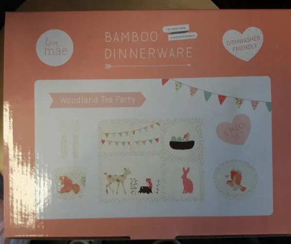 Forchetta per bambini «Woodland Tea Party» (Love Mae)