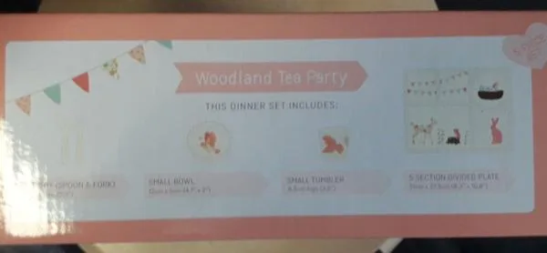 Forchetta per bambini «Woodland Tea Party» — foto 3 dell'alert A12/1518/18