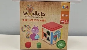 Cubo di attività «Woodlets - 5 in 1 acitivity cube» — foto 7 dell'alert A12/02176/23