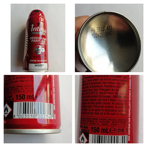 Deodorant «Woody» (INTESA)