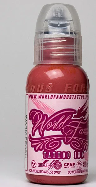 Inchiostro del tatuaggio «World Famous Tattoo Ink Warm Peach» — foto 2 dell'alert A12/01730/21