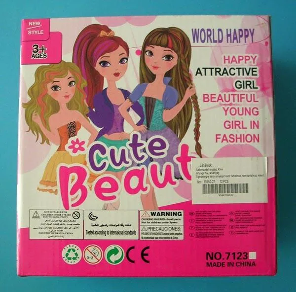 Bambola di plastica «WORLD HAPPY» — foto 2 dell'alert A12/1418/19