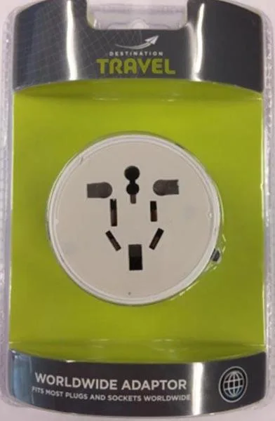 Adattatore della spina di viaggio «Worldwide Adaptor» (Destination Travel)