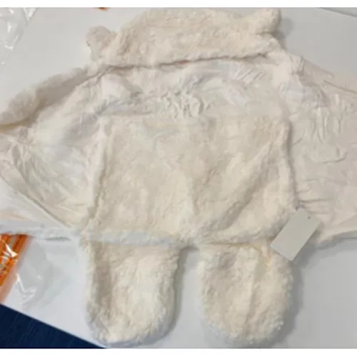 Sacco nanna per bambini «Wrap Blanket Teddy Baby Sleeping Bag»