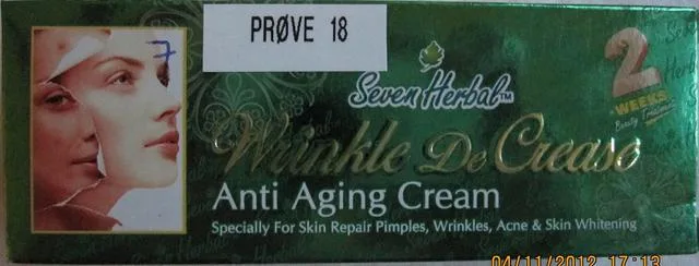 Prodotto per l'illuminazione della pelle «Wrinkle De Crease» — foto 2 dell'alert A12/0812/13