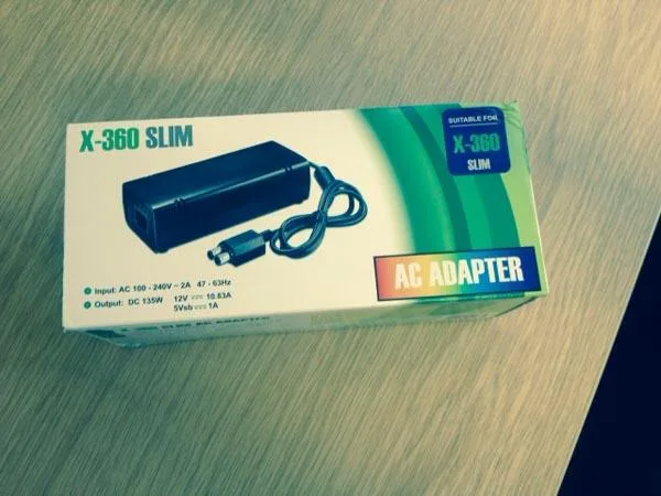 Alimentazione elettrica «X-360 Slim AC Adapter» — foto 1 dell'alert A12/0570/15
