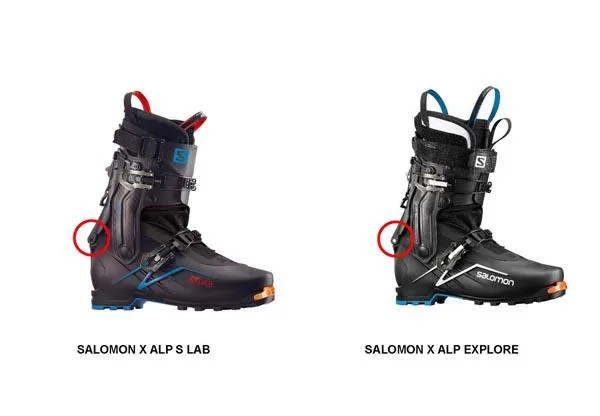 Scarponi da sci «X-Alp and Procline» (ARC'TERYX, SALOMON)