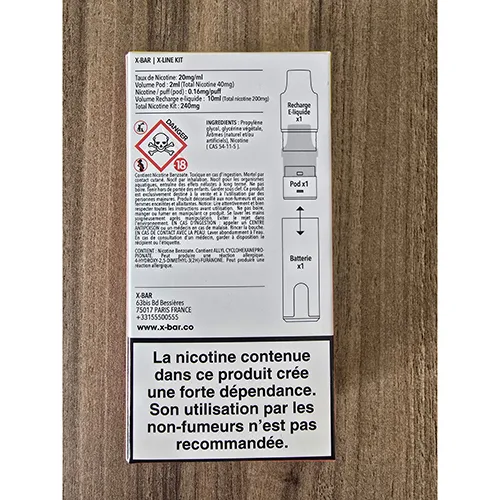 Sigaretta elettronica monouso «X-Line» — foto 3 dell'alert SR/01239/26