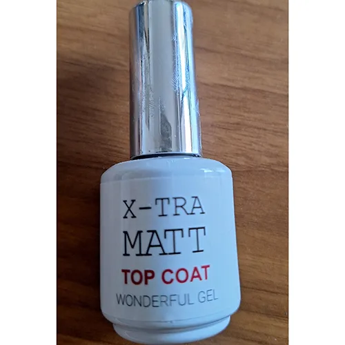 Smalto per unghie in gel «X-TRA Matt Top Cat» (ONLY NAILS)