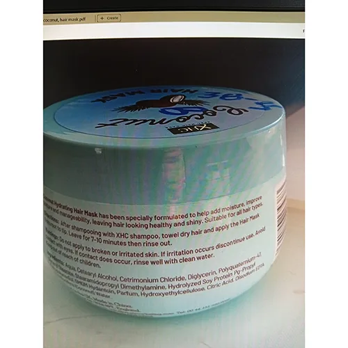 Maschera per capelli «XHC XPEL HAIR CARE Coconut HAIR MASK» — foto 2 dell'alert SR/01560/26