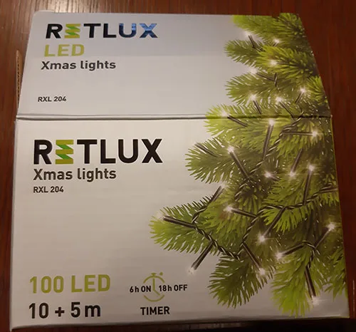 Catena di illuminazione «Xmas lights» — foto 5 dell'alert A11/00001/23