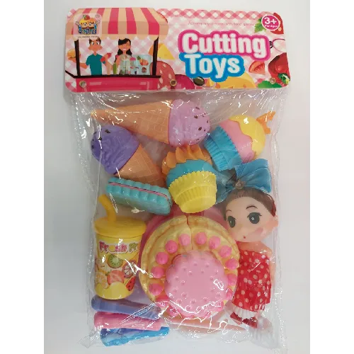 Set di giocattoli in plastica «YAJIABAO TOYS - Cutting Toys» (YAJAB)