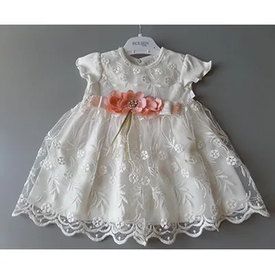 Abito per bambini «YAZLIK SEDEFLI DANTELLI ELBISE» (BULSEN BABY)