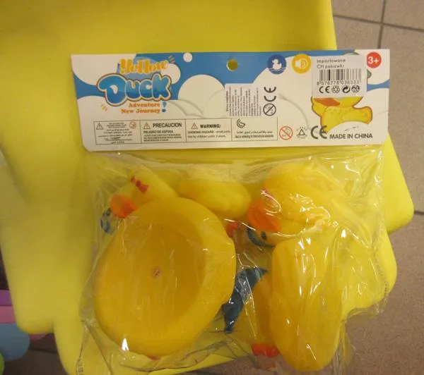 Set di giocattoli da bagno «Yellow Duck» (Xihua Toys)