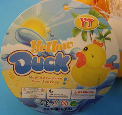Set di giocattoli da bagno «Yellow Duck» (YT)