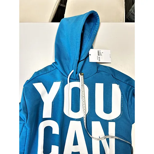 Felpa con cappuccio per bambini «YOU CAN»