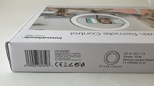 Luce del selfie «Youaro Selfie Ringljus» — foto 3 dell'alert A12/00906/23