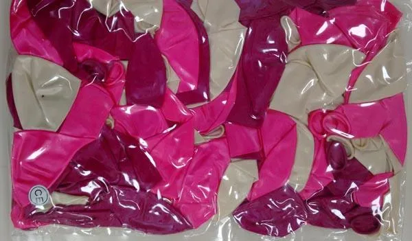 Palloncini «Yun fan 100 x three coloured balloons» (Unknown)