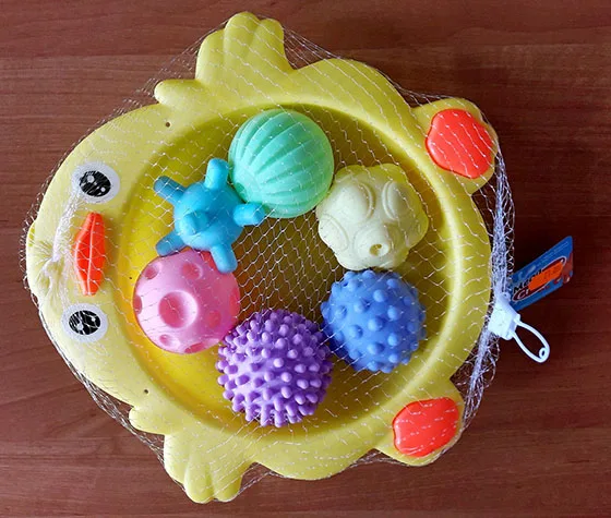 Giocattoli di plastica «Zabawka do kapieli» (Mega Creative)