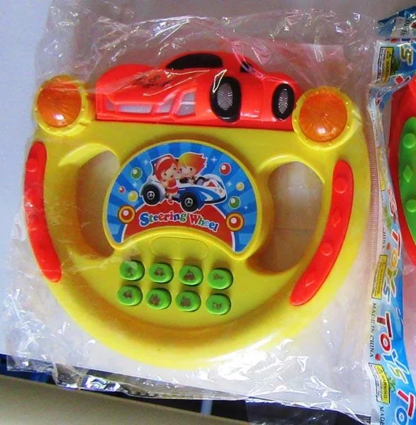 Giocattolo sterzo-ruota «Zabawka kierownica [Toy steering wheel]» (Twins Toys)