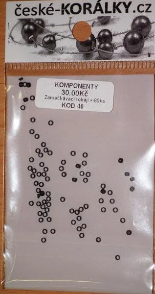 Perline «Zamačkávací rokajl ("Crimp beads")» — foto 1 dell'alert A12/1186/15