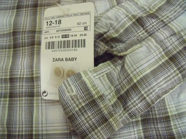 Indumenti per bambini «Zara baby» (Zara)