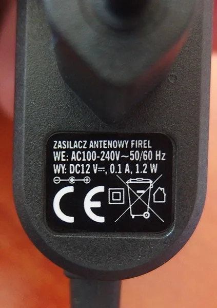 Alimentazione elettrica «Zasilacz antenowy Firel» — foto 5 dell'alert A12/00893/22