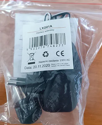 Alimentazione elettrica «Zasilacz antenowy» — foto 2 dell'alert A12/01887/23