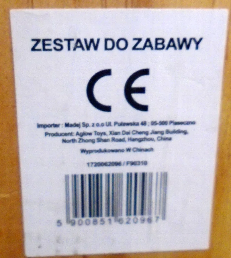 Giocattolo di legno «Zestaw do zabawy» — foto 2 dell'alert A12/00077/20