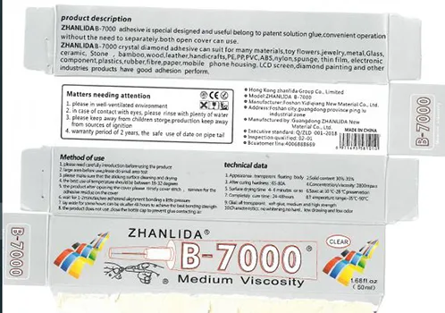 Colla «ZHANLIDA B-7000 et T-7000» — foto 1 dell'alert A12/00623/23