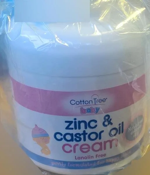 Crema per bambini «Zinc and Castor Oil Cream» (Cotton Tree)