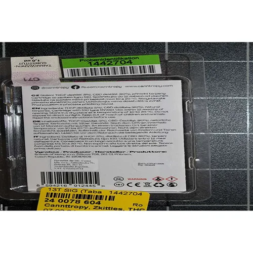Sigaretta elettronica monouso «Zkittles, THCP5%, OG Kush,THCP 5%» — foto 4 dell'alert A12/01066/24