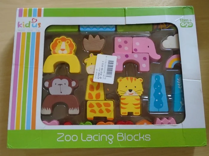 Giocattolo di allacciatura «Zoo Lacing Blocks» — foto 3 dell'alert A12/01575/20