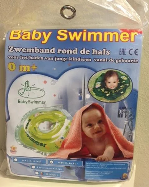 Anello per il collo per bambini «Zwemband rond de hals ('Neck swimming ring')» — foto 2 dell'alert A11/0126/16