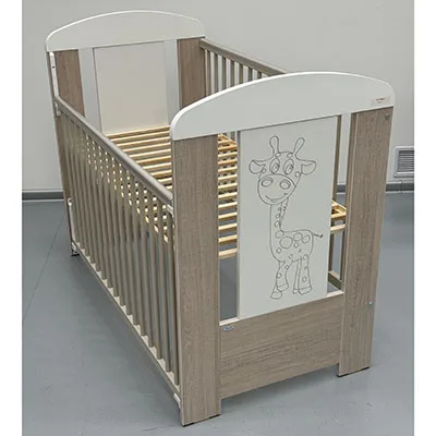 Lettino per bambini «Zyrafka santana» (DREWEX®)